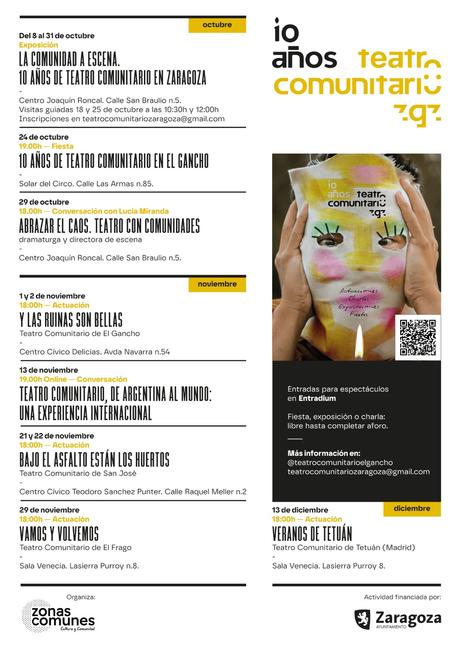 10 años de Teatro Comunitario en El Gancho 10 años de Teatro Comunitario en El Gancho