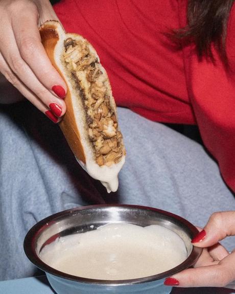 jotti de pollo y hongos