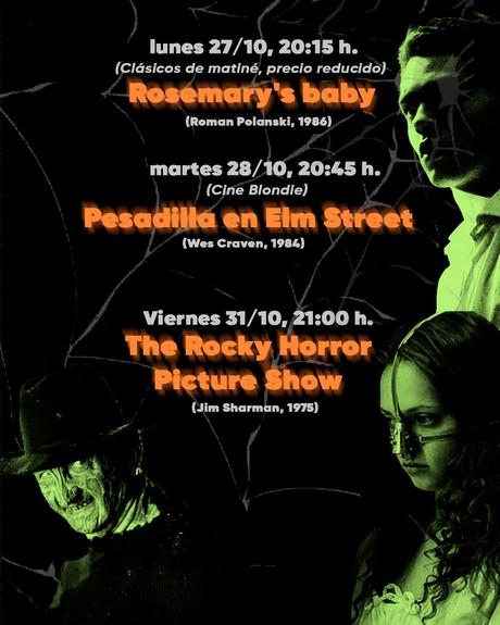 Cine: Especial de Halloween en Centro Arte Alameda ¡Mira la cartelera!