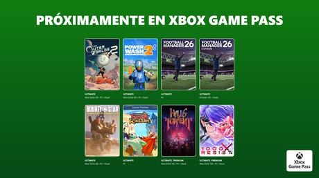 Próximamente en Xbox Game Pass: The Outer Worlds 2, PowerWash Simulator 2, Football Manager 26 y más Próximamente en Xbox Game Pass: The Outer Worlds 2, PowerWash Simulator 2, Football Manager 26 y más