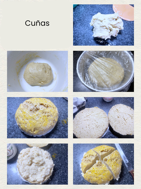 Cuñas de crema y chocolate ligeras