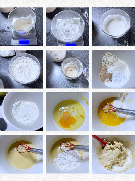 Cuñas de crema y chocolate ligeras