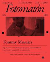 Concierto de Tommy Mosaics en Fotomatón Bar