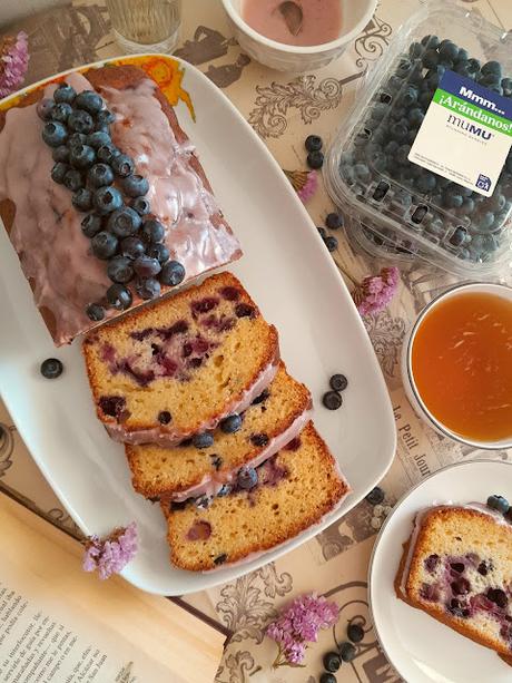 Bizcocho de arándanos