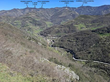 Campomanes-Erías-Fresneo-El Curuḷḷu Braña