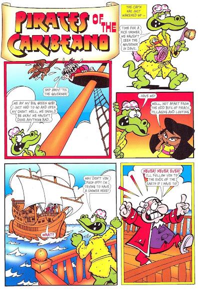 Corsaurios de tebeo (II)