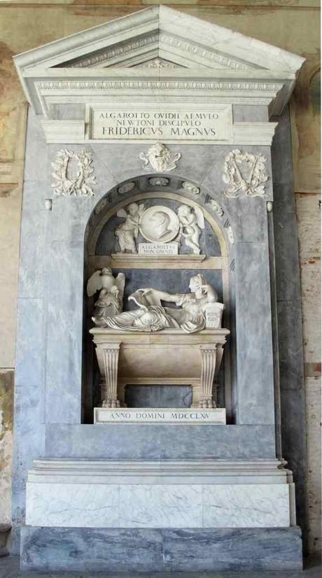 Newton para damas. Algarotti en Pisa.