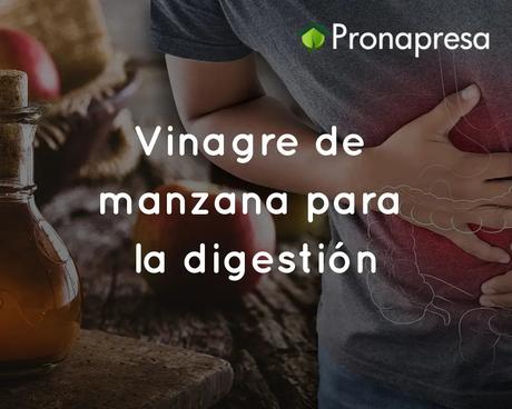 Vinagre de manzana para la digestión
