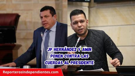 JP Hernández y Amin ponen contra las cuerdas al presidente JP Hernández y Amin ponen contra las cuerdas al presidente
