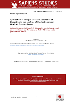 Application of Enrique Dussel's Aesthetics of Liberation in the analysis of illustrations from Mexico's free textbooks