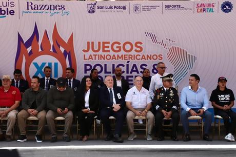 Inaugura el Alcalde Enrique Galindo los XII Juegos Latinoamericanos de Policías y Bomberos
