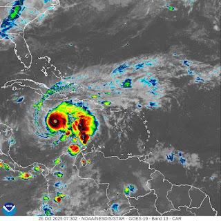 Clases seguirán suspendidas por Melissa en suroeste dominicano