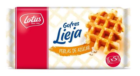 La Aesan alerta de la presencia de plásticos azules en un lote de gofres de la marca Lotus