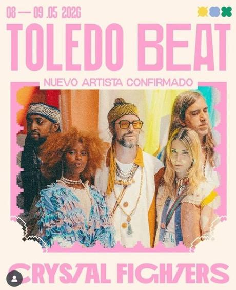 Toledo Beat Festival confirma a Crystal Fighters, el primer artista internacional que actuará en el festival
