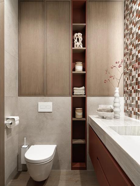 Luz de invierno en Moscú: una vivienda familiar que celebra la calma y la claridad