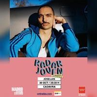 Concierto de Joseluis en la Sala Cadavra dentro del Radar Joven