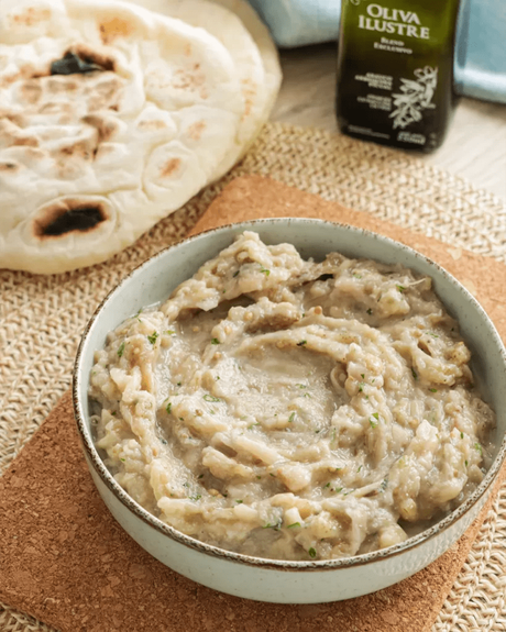 babaganush dip de berenjena