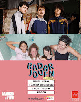 Concierto de Nepal Nepal y Marina Domínguez en Sala Siroco dentro de Radar Joven