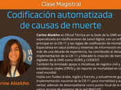 Clase Magistral: Codificación automatizada causas muerte