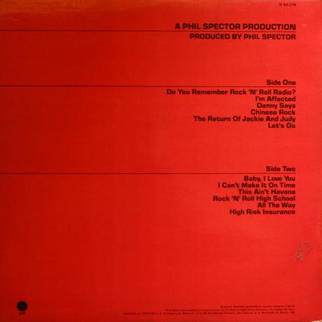 Ramones -End of the Century Lp 1980