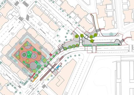 Nuevos paseos, zonas verdes y accesos peatonales; Licuas impulsa la regeneración urbana de Ambroz