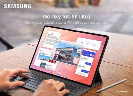 Multiplica tu productividad en cualquier lugar con la Galaxy Tab S11