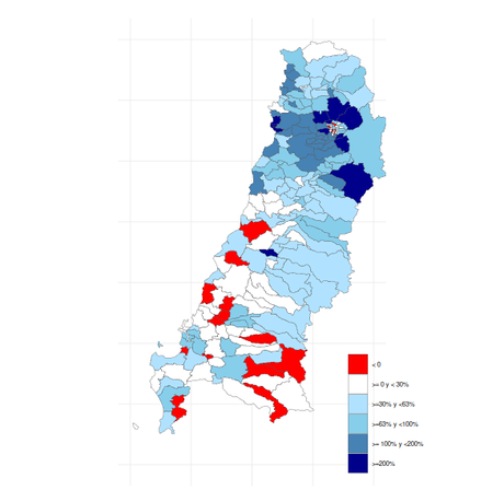 El Crecimiento Demográfico de las Comunas del Centro de Chile (1982-2024) El Crecimiento Demográfico de las Comunas del Centro de Chile (1982-2024)