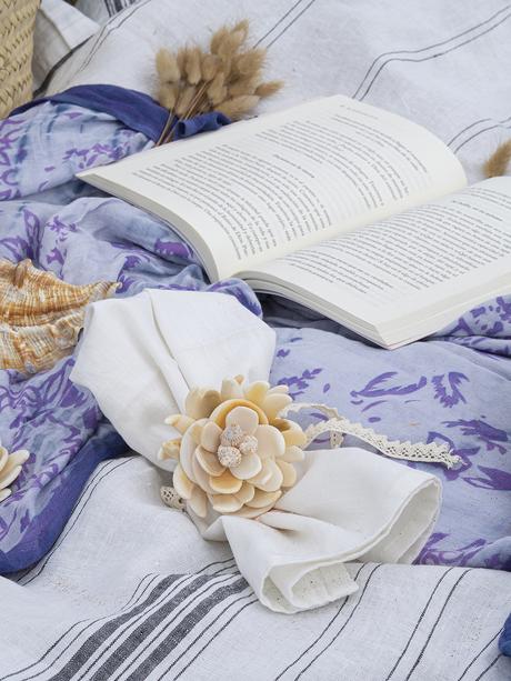 DIY Flor de conchas handmade5 DIY Flor de conchas handmade5