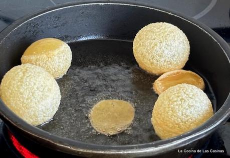 Golgappa o Poori Indio (Pan Frito Indio)