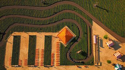 Dinosaurios y calabazas en Spina Farms Pumpkin Patch