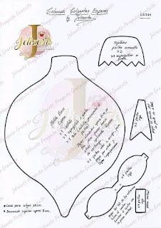 Moldes y tips para hacer adornos navideños en fieltro Moldes y tips para hacer adornos navideños en fieltro