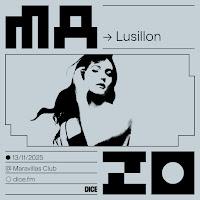 Concierto de Lusillón en Maravillas Club de la mano de Mazo