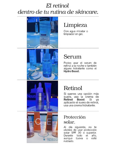 Cómo incorporar el retinol en la rutina de skincare  Piel skincare Lidherma la roche posay Neutrogena precio Farmacity España Argentina mercadona