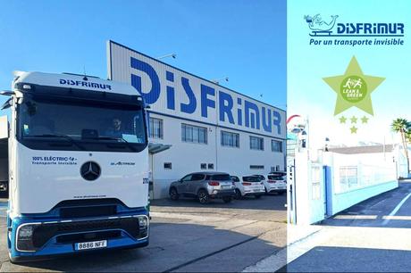 Disfrimur, primera empresa de transporte en alcanzar la cuarta estrella Lean & Green