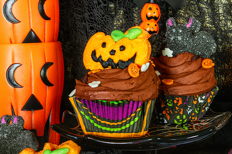 Terrorifics Cupcakes (Super-Moist chocolate cupcakes)