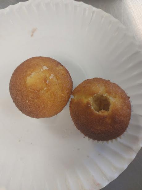 CUPCAKES DE PERAS Y YOGUR PARA HALLOWEEN