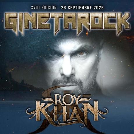 Ginetarock 2026 anuncia a Roy Khan (Ex-Kamelot) y Seven Spires en sus primeras confirmaciones