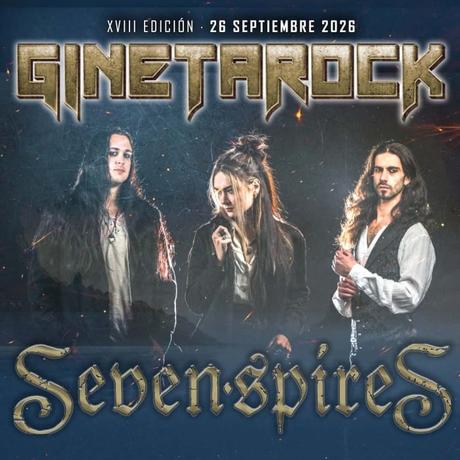 Ginetarock 2026 anuncia a Roy Khan (Ex-Kamelot) y Seven Spires en sus primeras confirmaciones