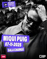 Concierto de Miqui Puig en Sala Changó