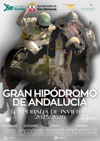 En noviembre comienza la temporada de invierno en el Gran Hipódromo de Andalucía