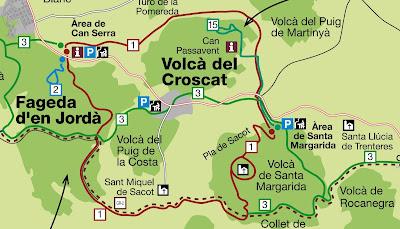 Ruta circular por los Volcanes de Olot Ruta circular por los Volcanes de Olot
