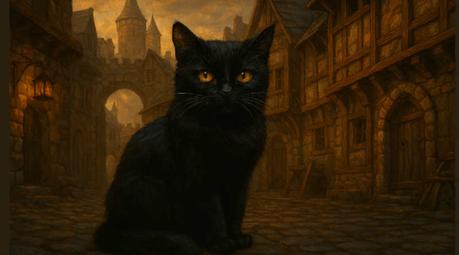 Brujas cerveceras ¿mito o realidad? Gato negro en la Edad Media