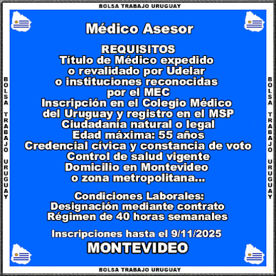 Médico Asesor Médico Asesor