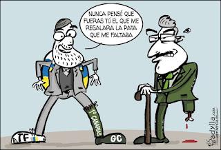 DE LAS VIÑETAS DE HUMOR DE HOY VIERNES, 31 DE OCTUBRE DE 2025