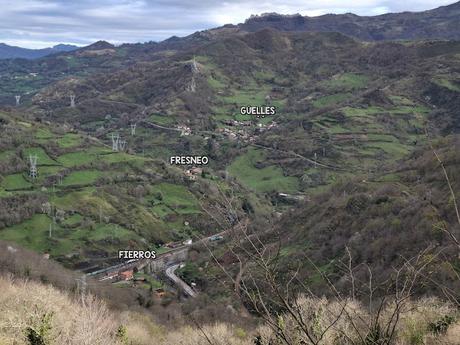 La Muela-Torones-Picu la Carba-El Castieḷḷu-Naveo