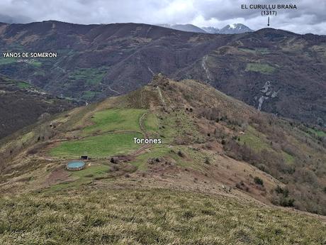 La Muela-Torones-Picu la Carba-El Castieḷḷu-Naveo