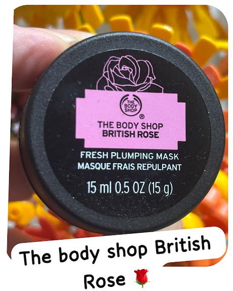 the body Shop. Mascarilla Rosa BritĂĄnica