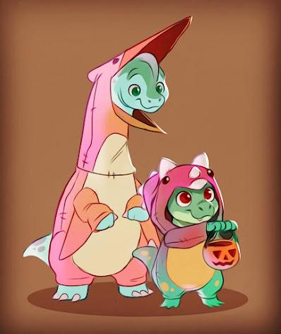 Unas cuantas ilustraciones halloweenescas... (VII)