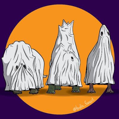 Unas cuantas ilustraciones halloweenescas... (VII)