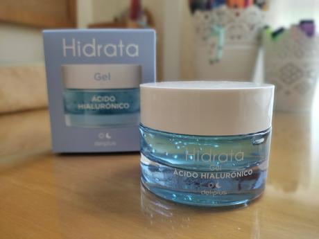 Gel de ácido hialurónico de Deliplus en envase azul, edición 2025